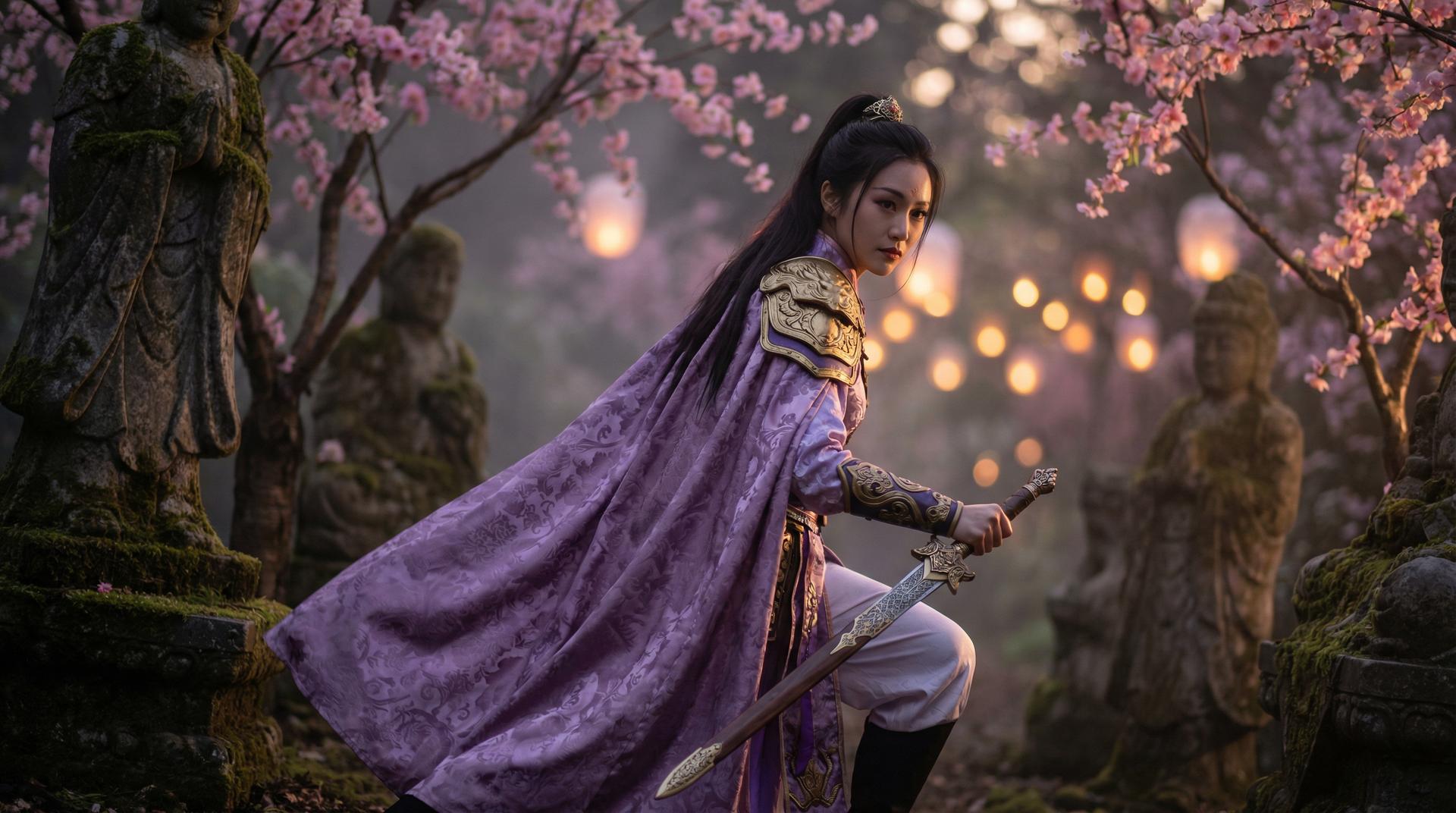 校花仙侠Cosplay传媒拍摄花絮
